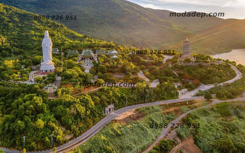 Đi từ trung tâm Đà Nẵng đến chùa Linh Ứng Ngũ Hành Sơn thuê xe máy dành cho các bạn trẻ thích tự túc khám phá