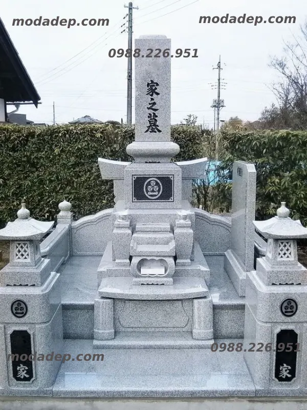 mộ đá granite 18