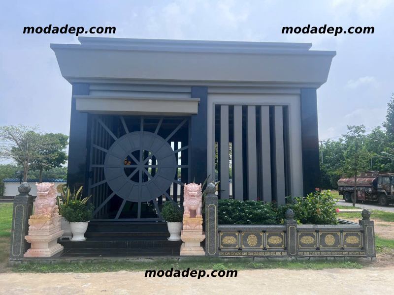 khuôn viên lăng mộ đẹp (10)