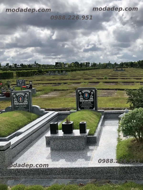 mộ đá granite