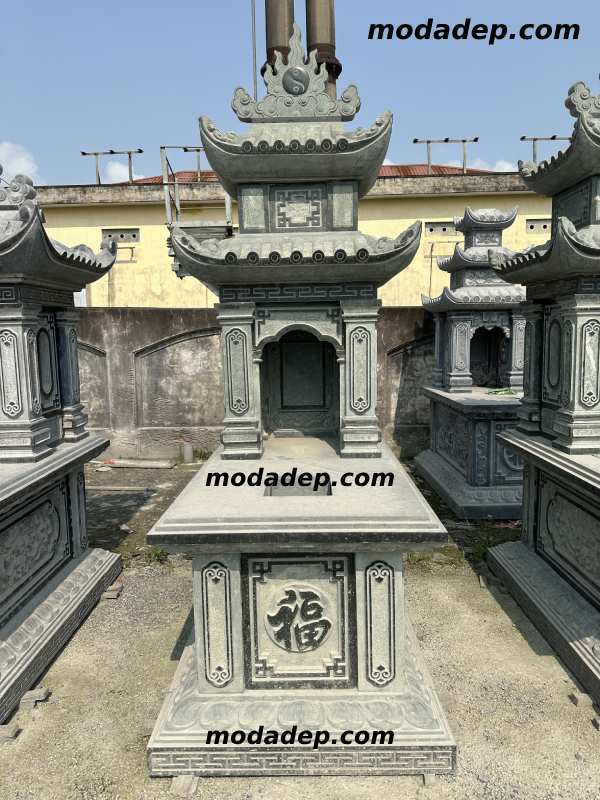 mộ đá hai mái