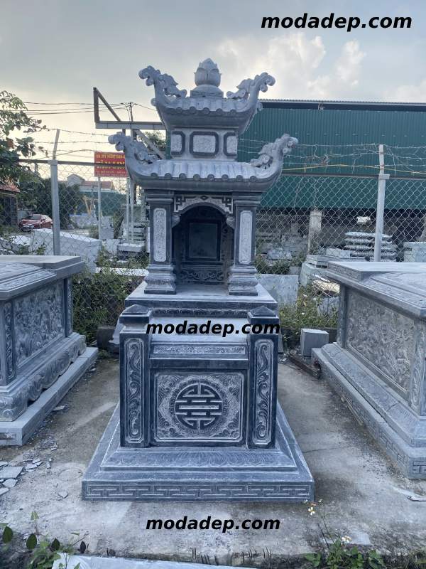 mộ đá hai mái 12