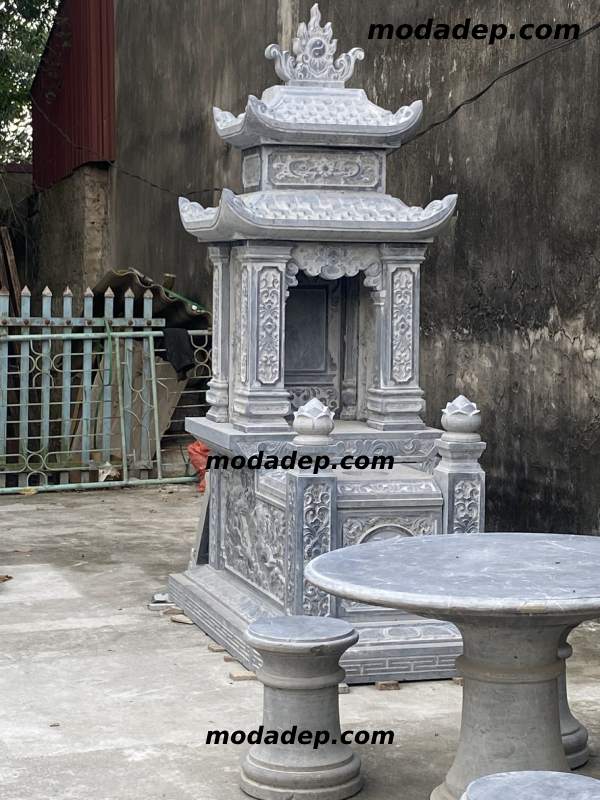mộ đá hai mái