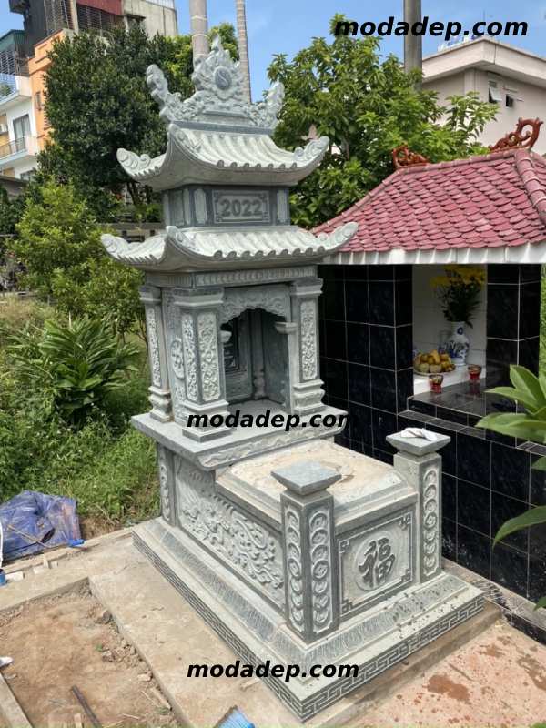 mộ đá hai mái