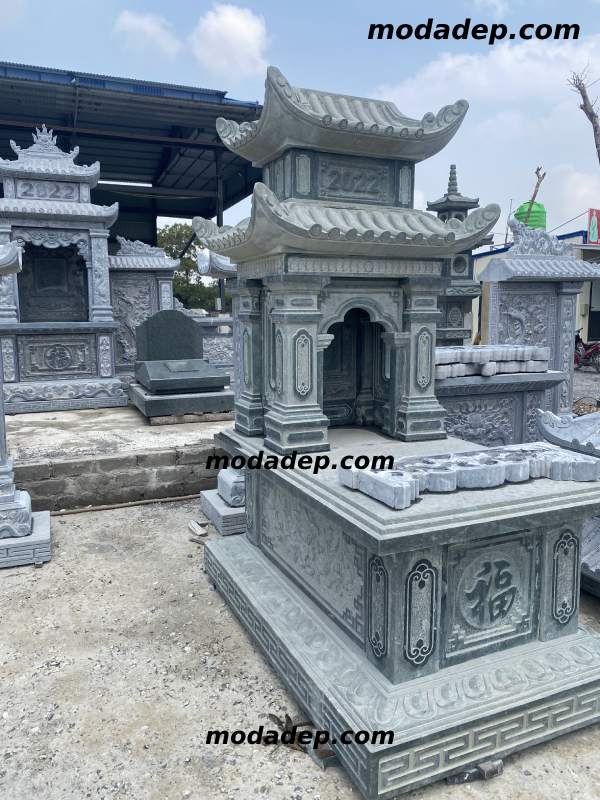 mộ đá hai mái