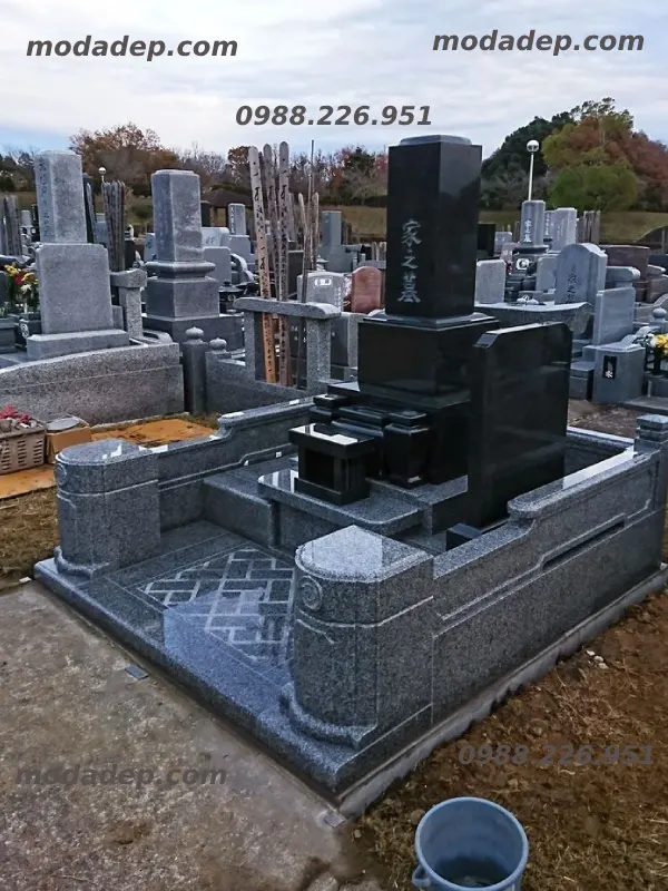 mộ đá granite