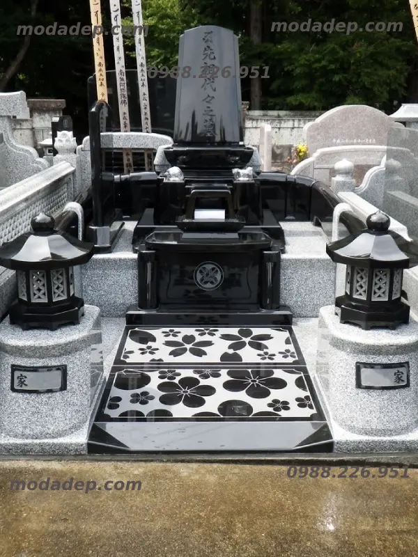 mộ đá granite