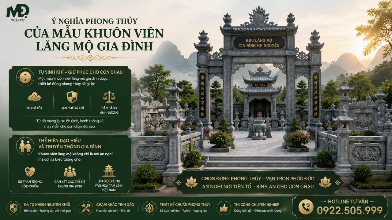 Ý Nghĩa Phong Thủy Của Khuôn Viên Lăng Mộ