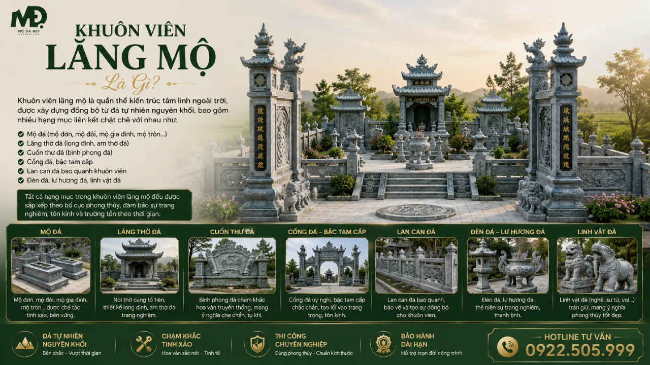 Khuôn viên lăng mộ là gì?