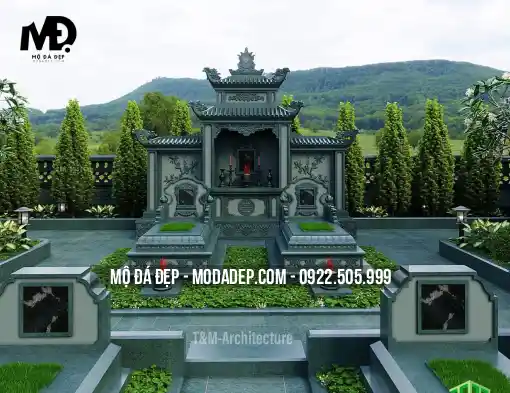 khuôn viên lăng mộ