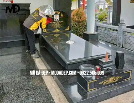 mộ đá granite