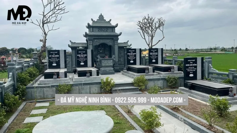 Kích thước mộ đá cần tránh sự xung đột, phá vỡ cấu trúc