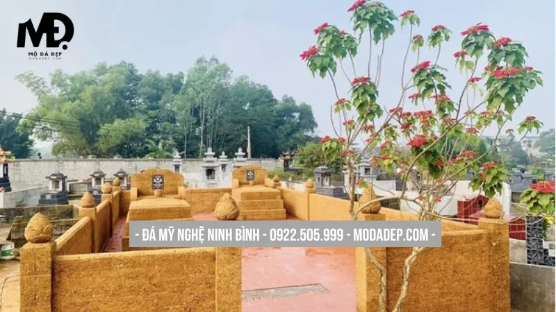 Mộ đá ong sở hữu độ bền cao, chắc chắn