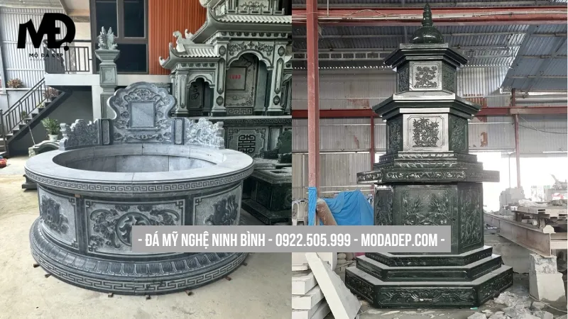 Mộ tròn, mộ tháp hình dáng đặc biệt