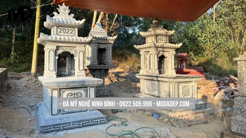 Đặc điểm cấu trúc của mộ đá hai mái