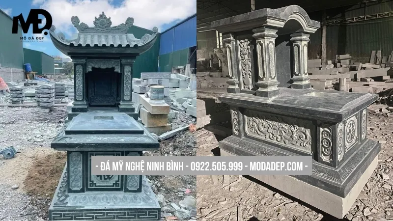 Kích thước phong thủy phổ biến của một đá một mái