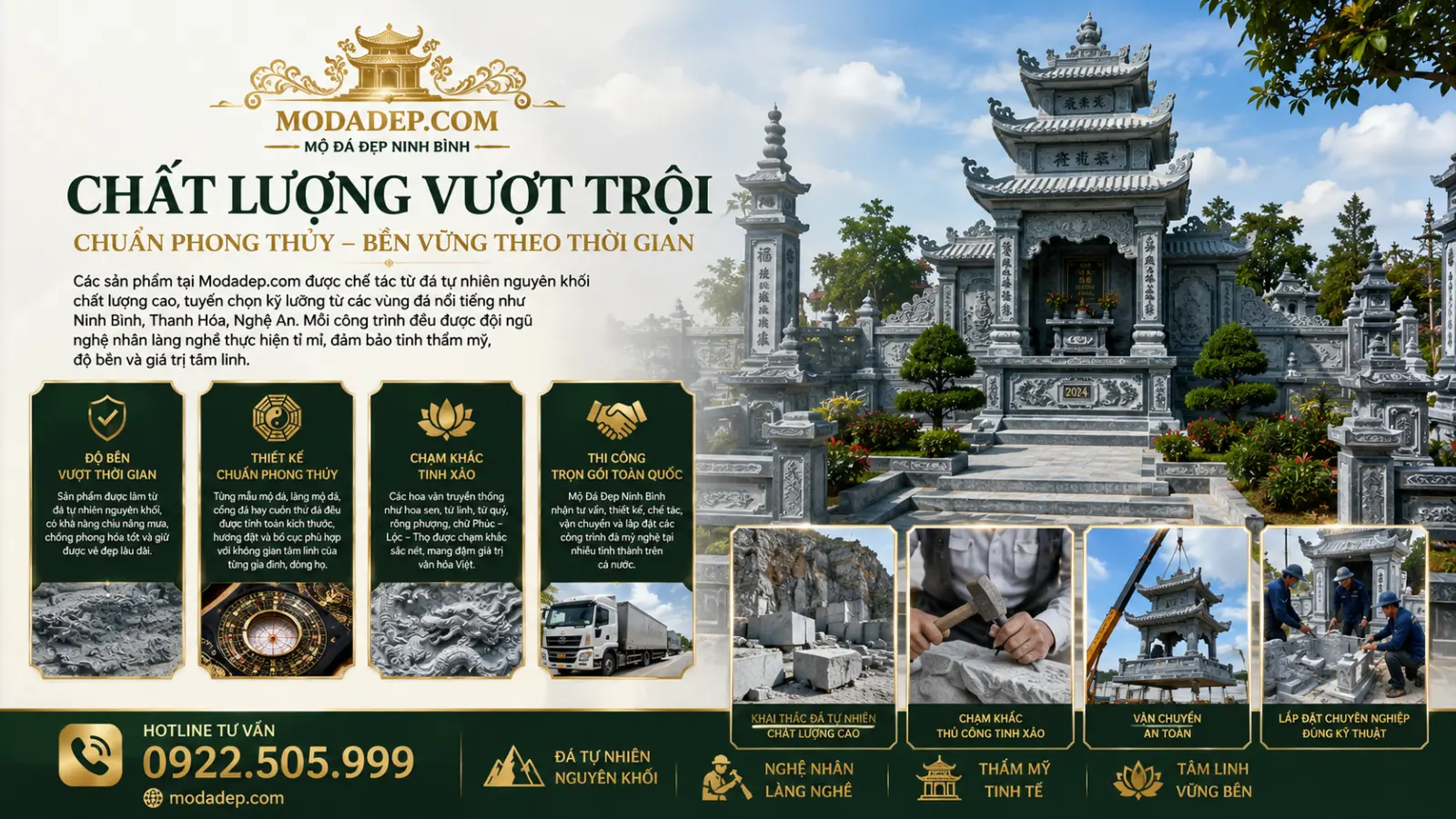 Chất lượng sản phẩm hoàn thiện đạt chuẩn theo yêu cầu của khách hàng